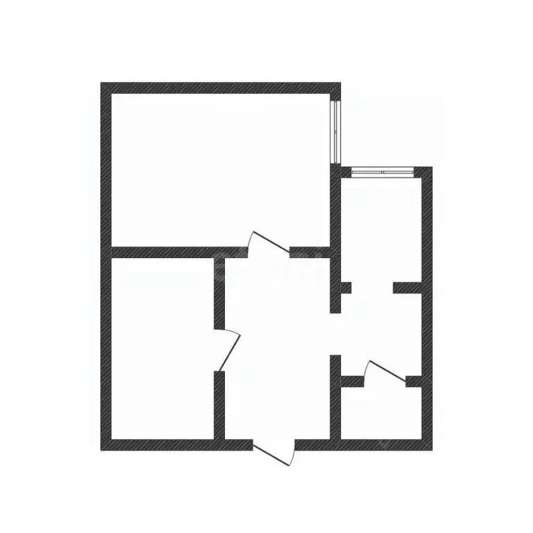 2-к кв. Белгородская область, Белгород пер. 3-й Супруновский, 14 (36.0 ... - Фото 1