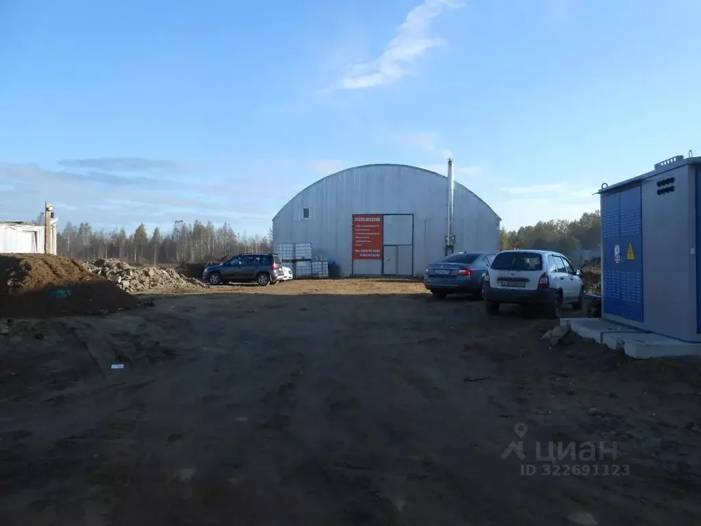 Склад в Ленинградская область, Всеволожский район, Юкковское с/пос, д. ... - Фото 1