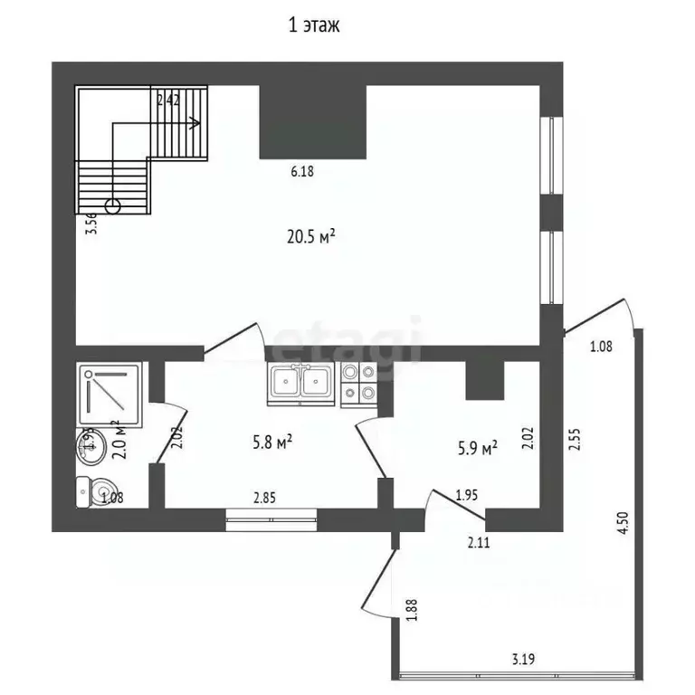 Дом в Омская область, Омский район, Иртышское с/пос, Зеленая Падь СНТ ... - Фото 1