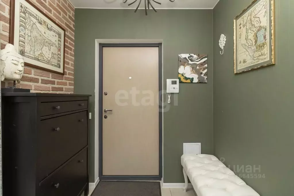 1-к кв. Тюменская область, Тюмень ул. 50 лет Октября, 57А (37.3 м) - Фото 2