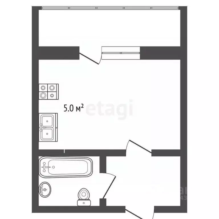 Студия Мордовия, Саранск ул. Косарева, 15А (27.0 м) - Фото 2