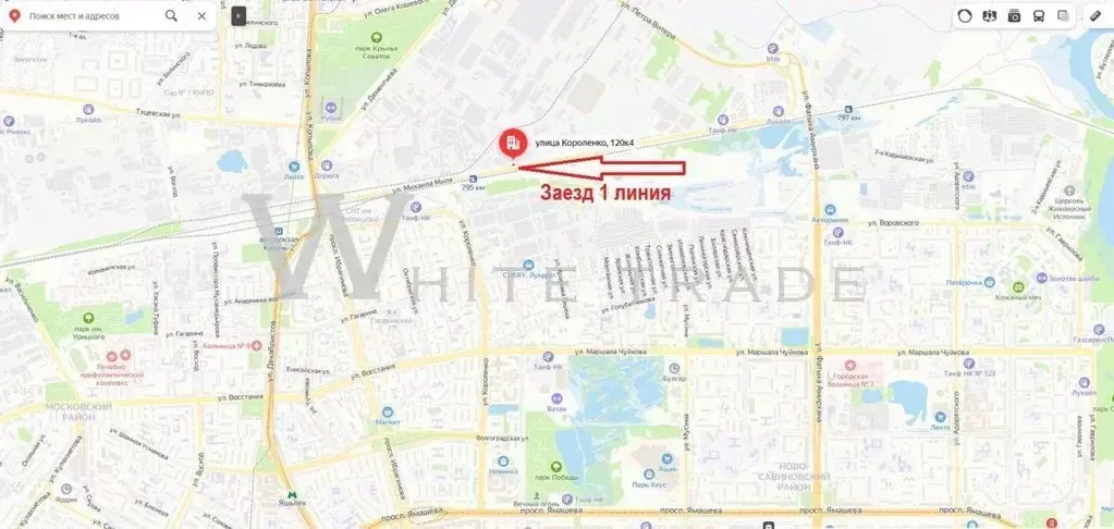 Участок в Татарстан, Казань ул. Короленко, 120к4 (111.0 сот.) - Фото 1