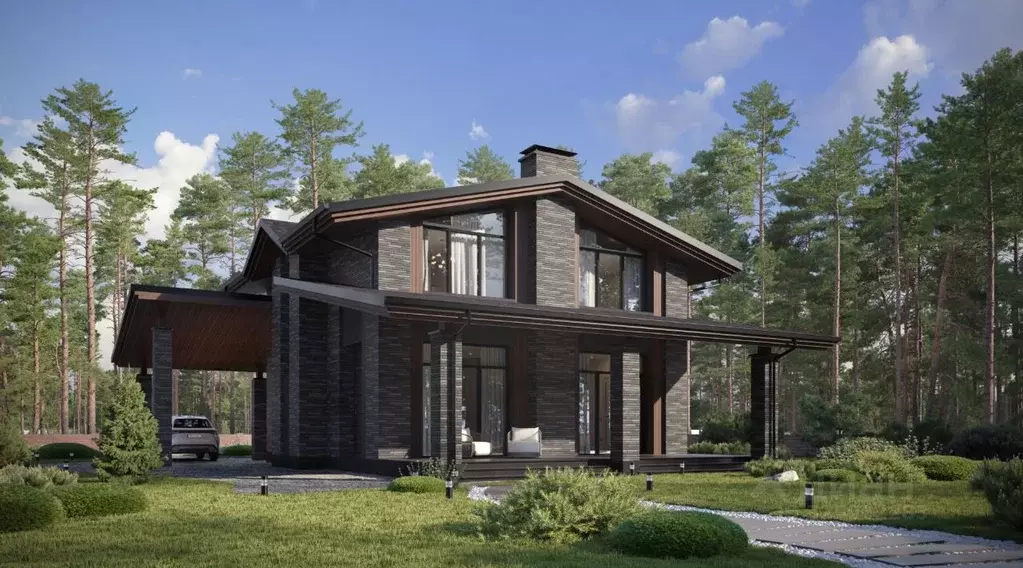 Дом в Московская область, Волоколамский муниципальный округ, Зиккурат ... - Фото 1