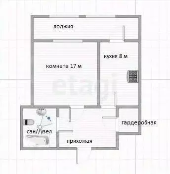 1-к кв. Саратовская область, Саратов Лунная ул., 43б (43.0 м) - Фото 1