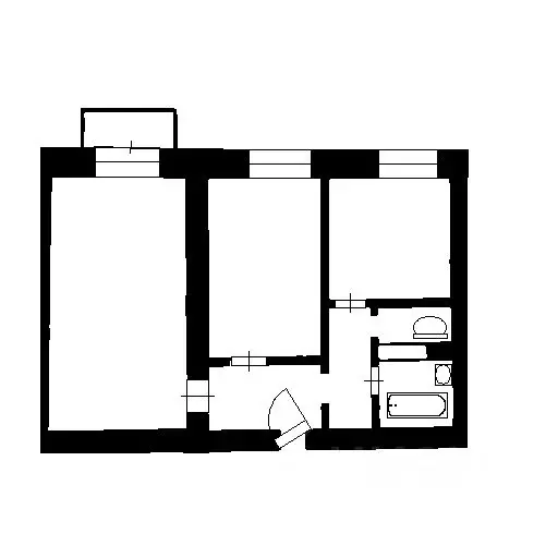 2-к кв. Москва ул. Дмитрия Ульянова, 4К2 (53.0 м) - Фото 1