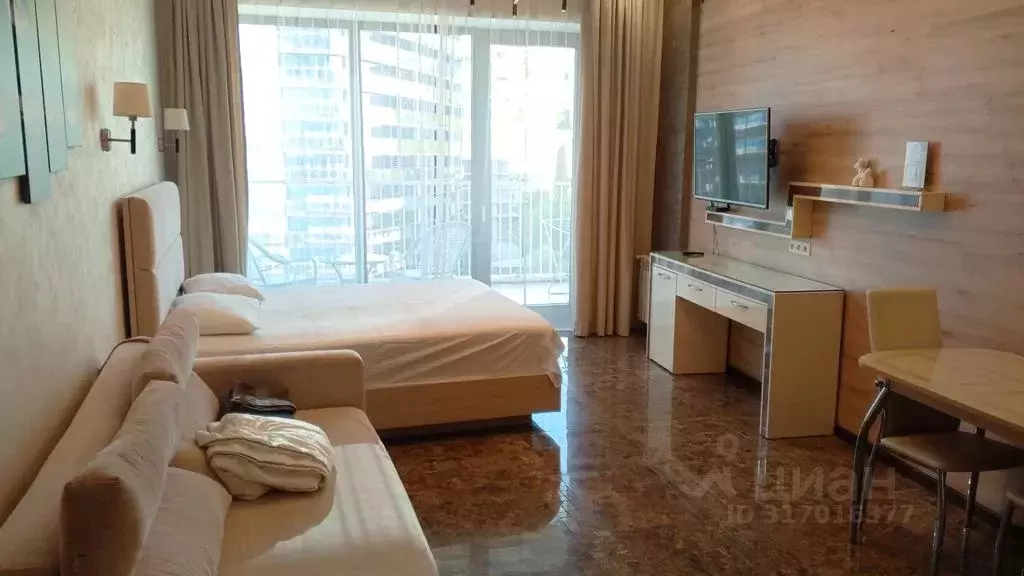 Студия Краснодарский край, Сочи Курортный просп., 105 (45.0 м) - Фото 1