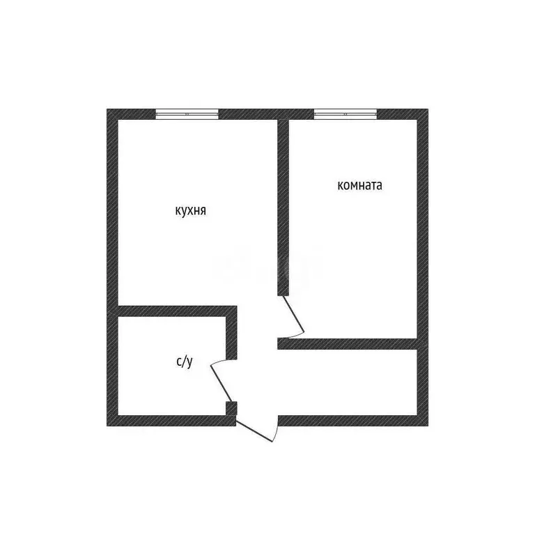 1-комнатная квартира: Яблоновский, Луговая улица, 7/4лит1 (32.5 м) - Фото 1