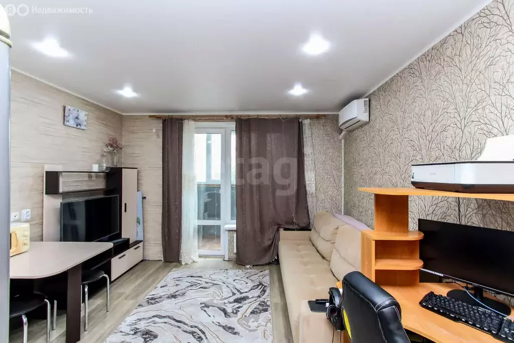 Квартира-студия: Тюмень, Велижанская улица, 66к1 (25.5 м) - Фото 1