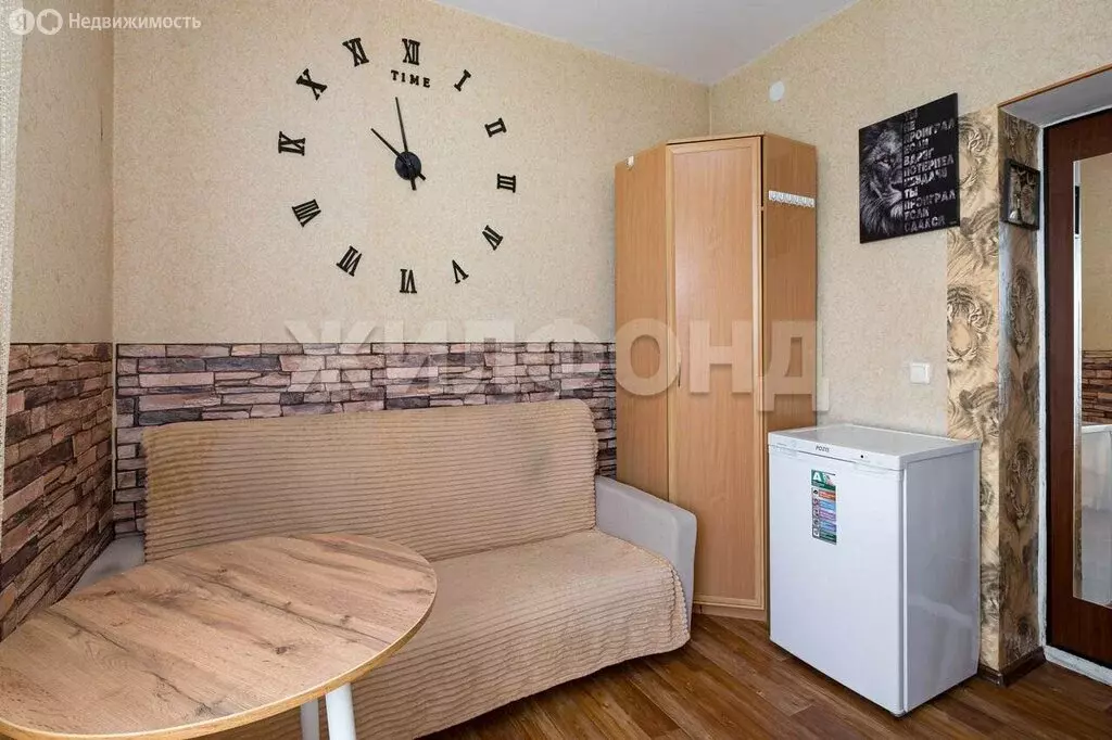 Квартира-студия: Новосибирск, Крестьянская улица, 40 (11.4 м) - Фото 0