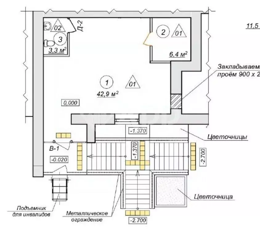 Помещение свободного назначения в Башкортостан, Стерлитамак ... - Фото 1