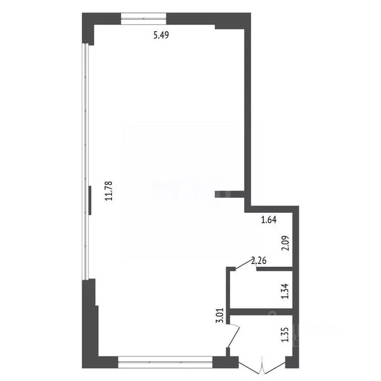 Офис в Тюменская область, Тюмень ул. Максима Горького, 68к3 (70 м) - Фото 2