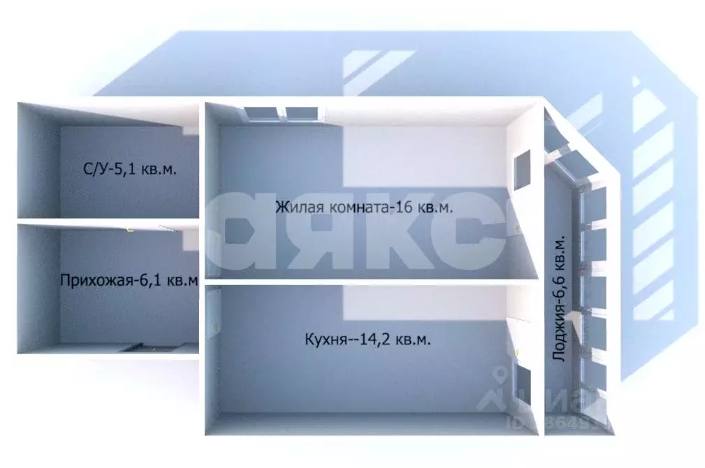 1-к кв. Краснодарский край, Анапа Алексеевка мкр, ул. Ленинградская, ... - Фото 2