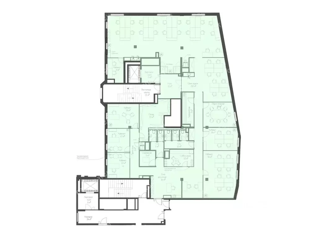 Офис в Москва Садовническая ул., 9А (428 м) - Фото 2