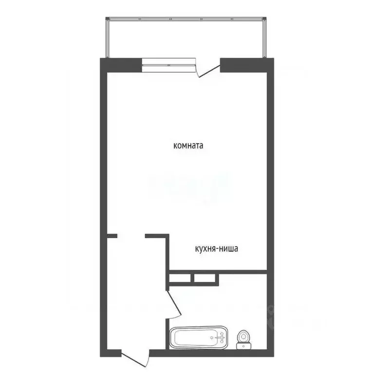 1-к кв. Красноярский край, Красноярск ул. 26 Бакинских Комиссаров, 5Г ... - Фото 2