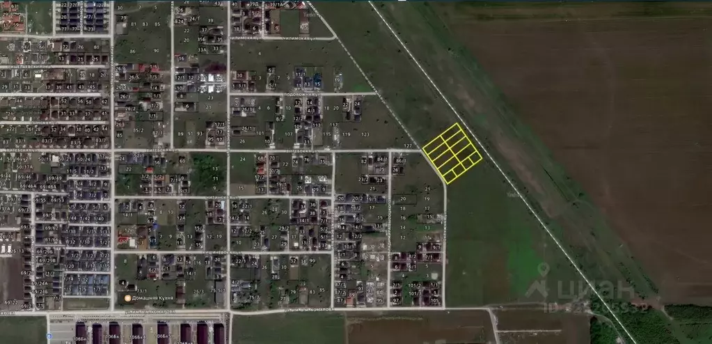 Участок в Краснодарский край, Краснодар пос. Российский, ул. Окружная ... - Фото 2