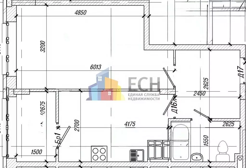 1-к кв. Тульская область, Тула ул. Пузакова, 19А (38.4 м) - Фото 2