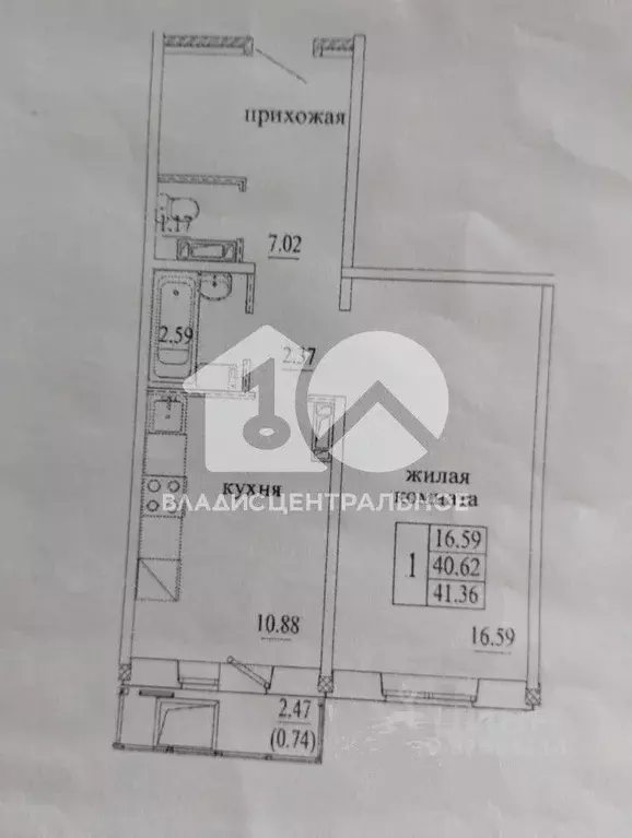 1-к кв. Новосибирская область, Новосибирск ул. В. Высоцкого, 144/1 ... - Фото 1