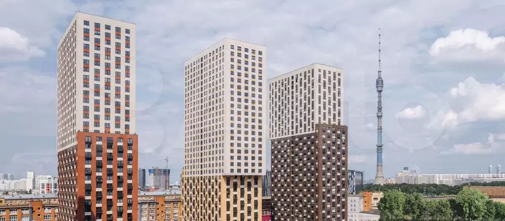2-к. квартира, 58,5 м, 2/33 эт. - Фото 1