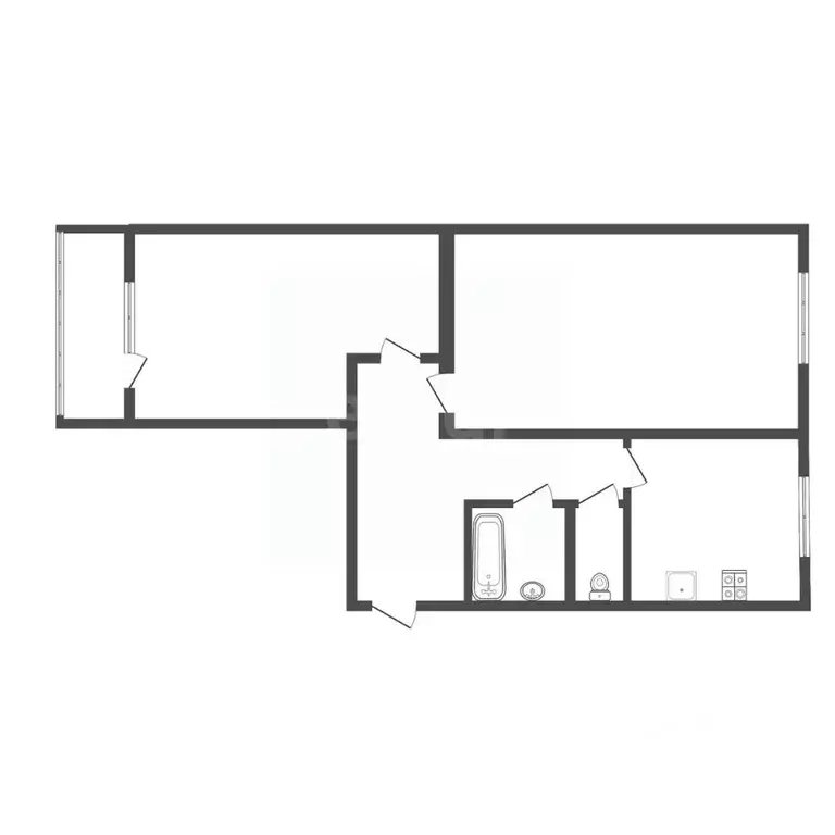 2-к кв. Московская область, Дмитров Внуковский мкр, 43 (58.0 м) - Фото 2