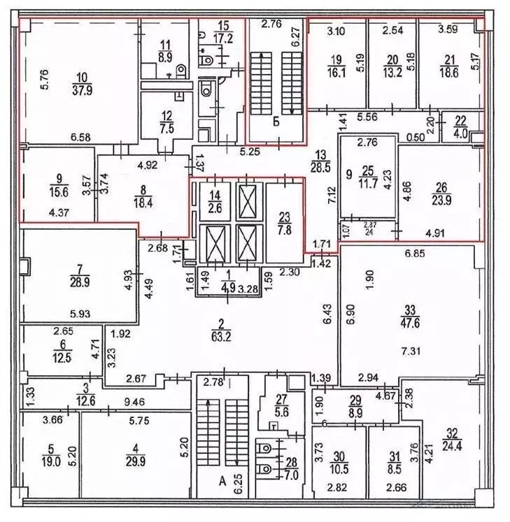 Офис в Москва Люсиновская ул., 36С1 (252 м) - Фото 2