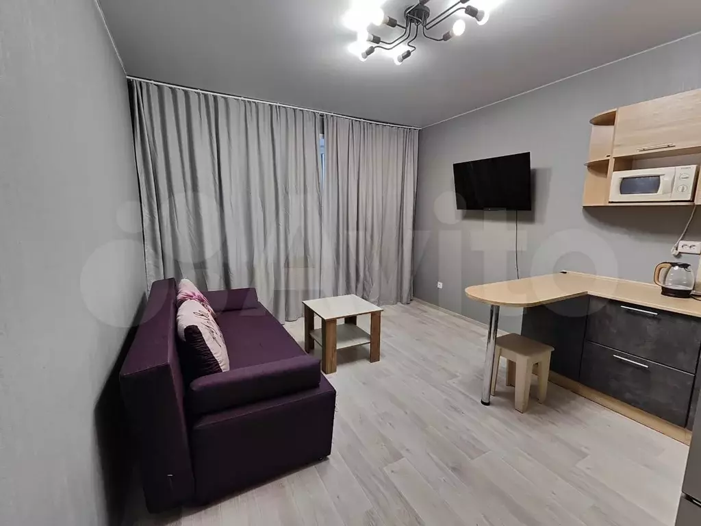Квартира-студия, 30 м, 11/17 эт. - Фото 1