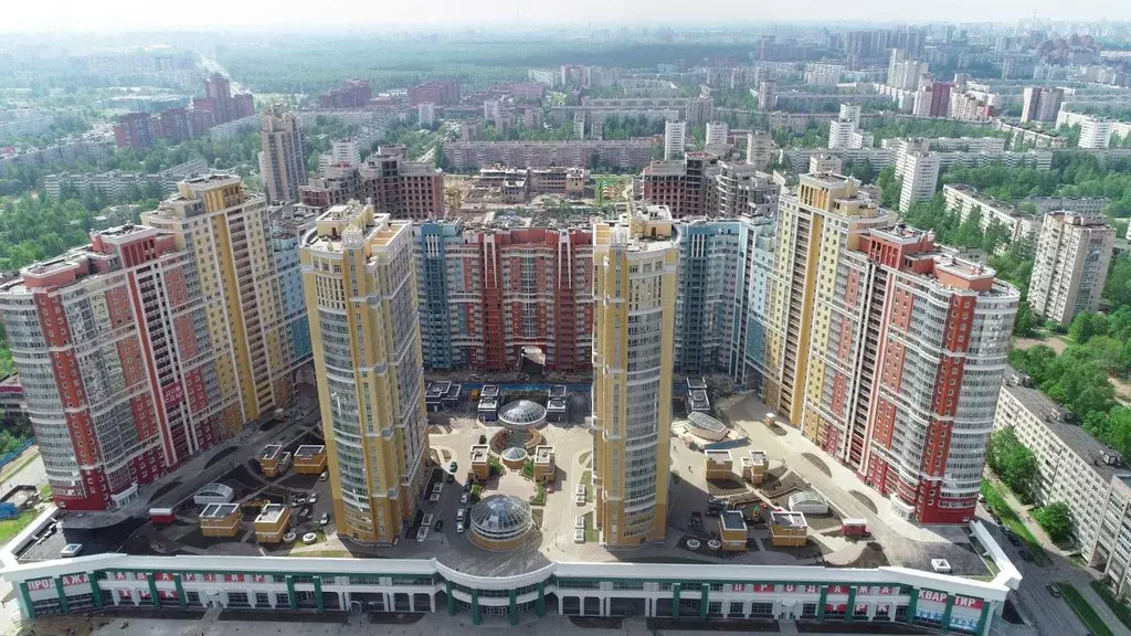 3-к кв. Санкт-Петербург просп. Просвещения, 43 (100.2 м) - Фото 1