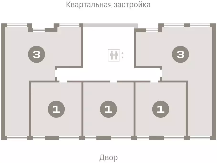 1-комнатная квартира: Тюмень, Мысовская улица, 26к1 (46.57 м) - Фото 1