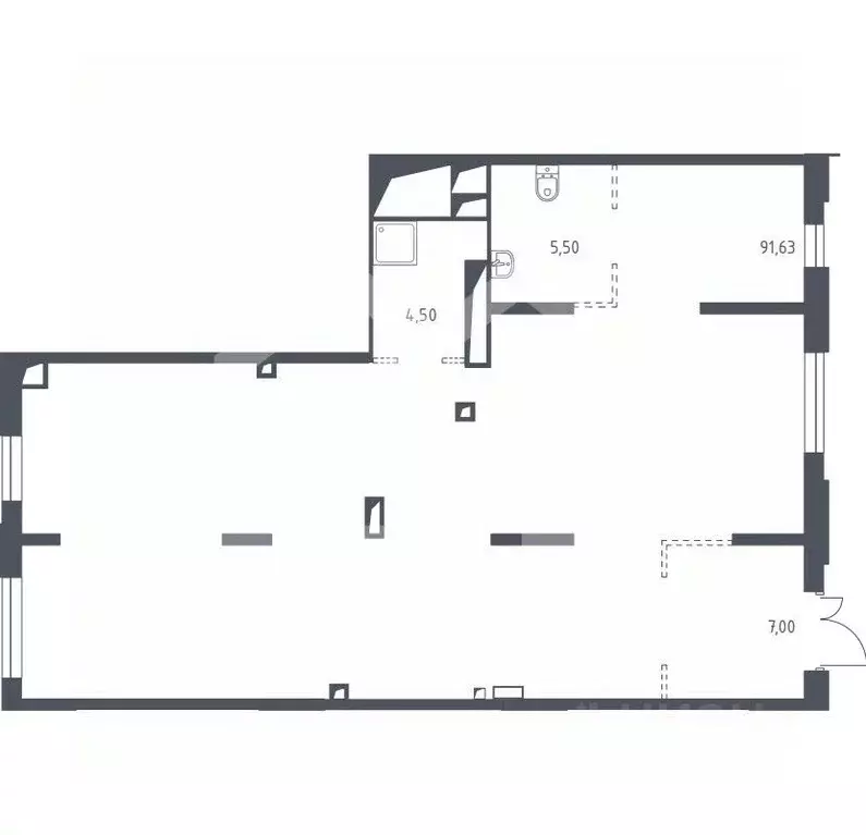 Помещение свободного назначения в Московская область, Химки городской ... - Фото 2