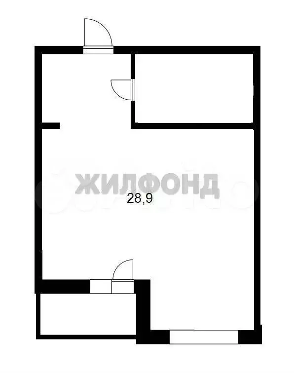 Аукцион: квартира-студия, 28,9 м, 15/25 эт. - Фото 0