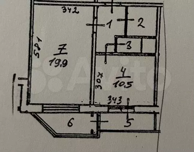 1-к. квартира, 40 м, 23/25 эт. - Фото 0