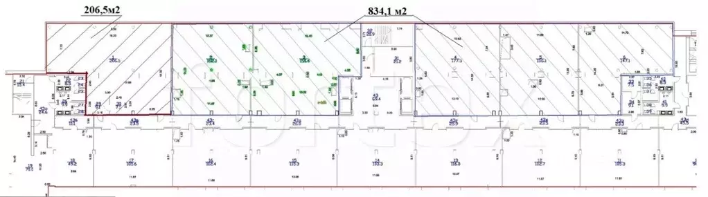 Офис в Москва Каширское ш., 3К2С2 (834 м) - Фото 1