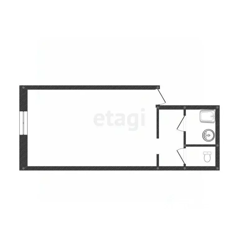 Комната Костромская область, Кострома ул. Сутырина, 22 (14.0 м) - Фото 2