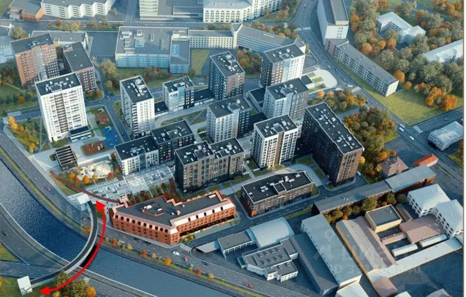Помещение свободного назначения в Москва Резиденции Архитекторов жилой ... - Фото 1