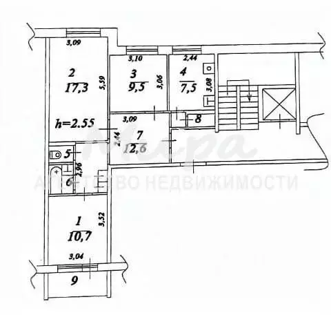 Комната Московская область, Дзержинский Томилинская ул., 23 (26.8 м) - Фото 1