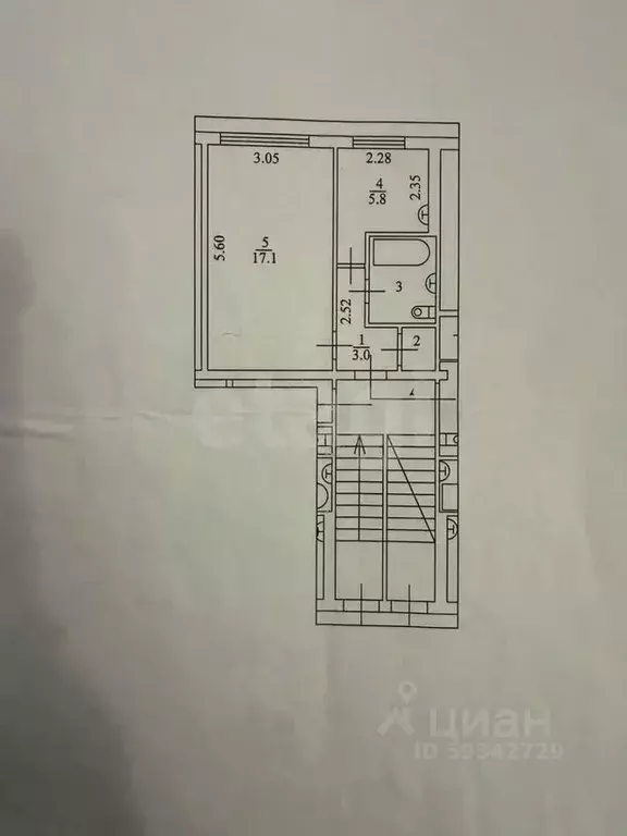1-к кв. Архангельская область, Новодвинск ул. Уборевича, 34 (29.8 м) - Фото 1