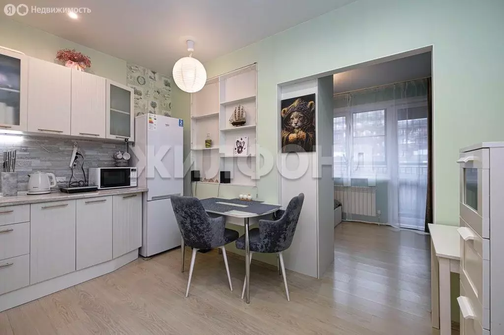Квартира-студия: Новосибирск, улица Мясниковой, 6/1 (30.1 м) - Фото 1