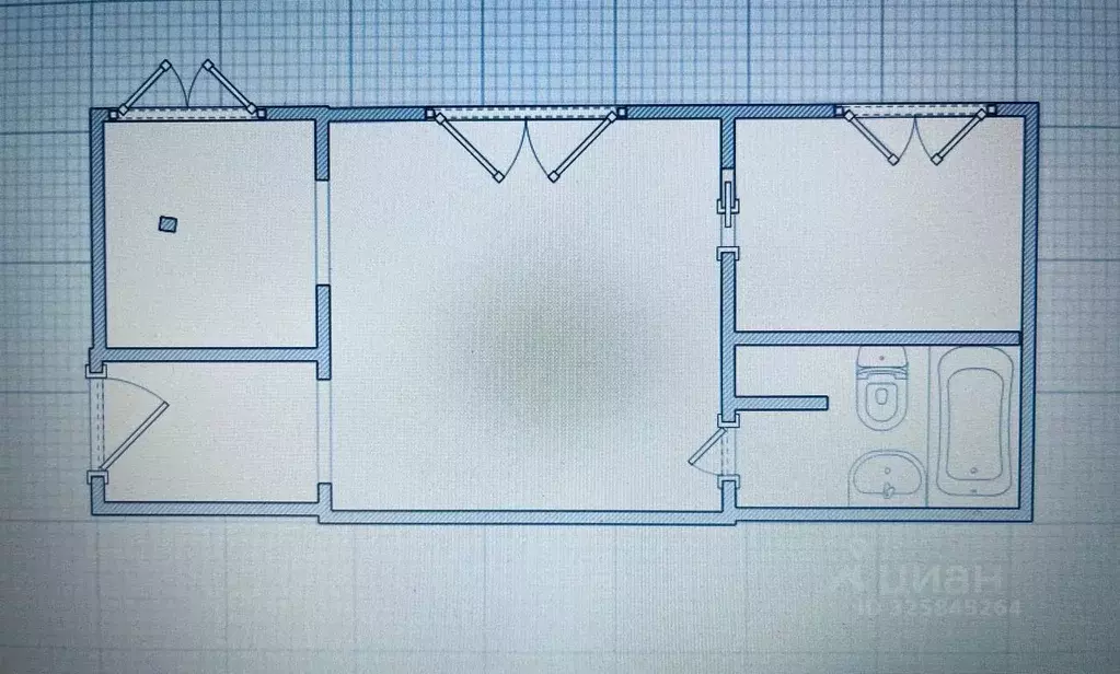 2-к кв. Москва пер. Плотников, 20/21 (62.0 м) - Фото 2