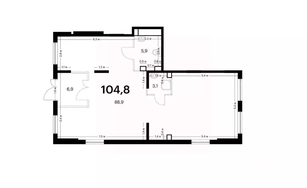 Помещение свободного назначения в Московская область, Красногорск ... - Фото 2