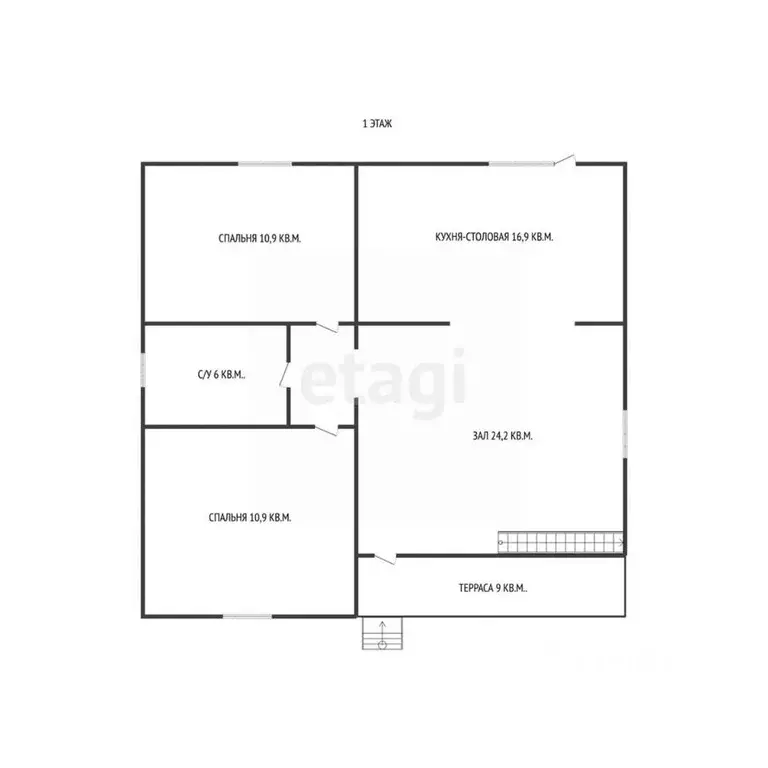 Дом в Адыгея, Майкопский район, Краснооктябрьское с/пос, Садовый хут. ... - Фото 2