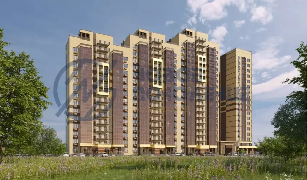 3-к кв. Омская область, Омск Гармония жилой комплекс (85.1 м) - Фото 2