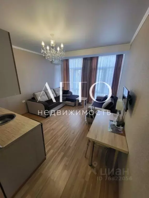 Студия Краснодарский край, Сириус пгт ул. Цветочная, 15/20 (24.0 м) - Фото 0