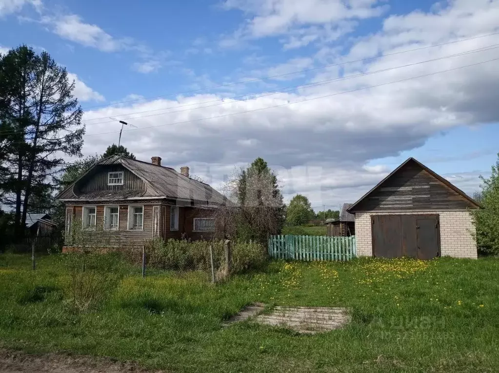 Дом в Вологодская область, Сокольский муниципальный округ, д. Замошье ... - Фото 0