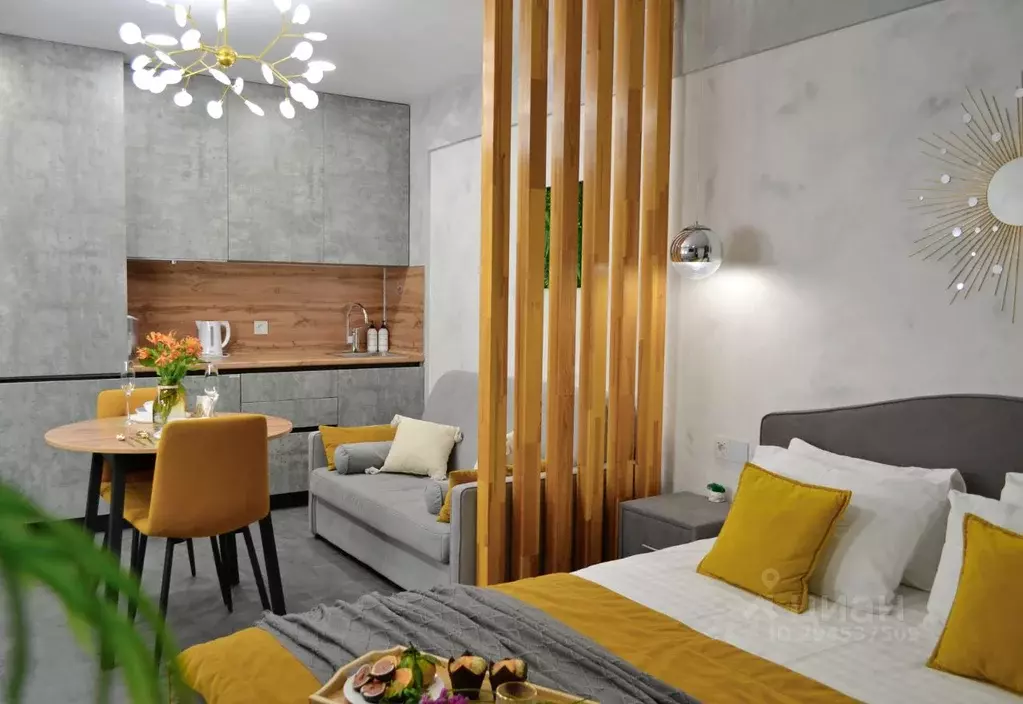 Студия Липецкая область, Липецк ул. М.И. Неделина, 3А (35.0 м) - Фото 1