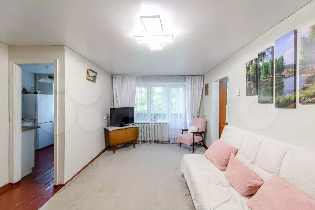 2-к. квартира, 43,7 м, 2/5 эт. - Фото 1