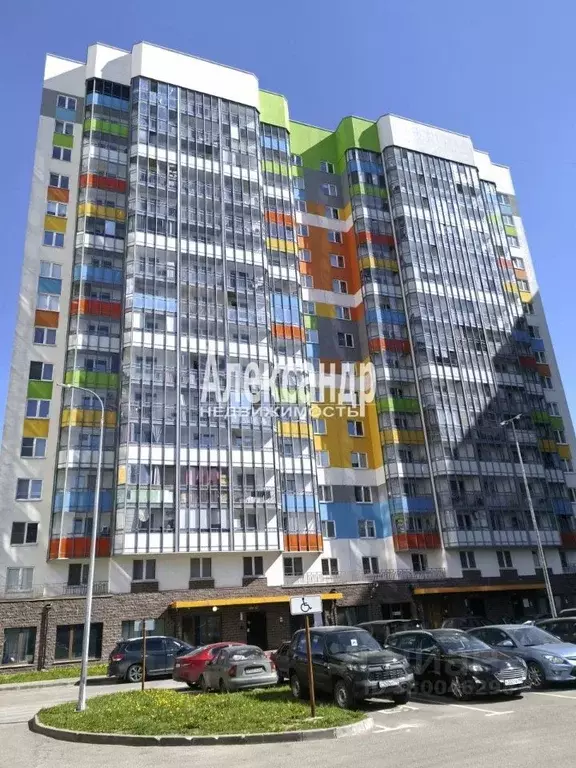 2-к кв. Ленинградская область, Мурино Всеволожский район, ул. ... - Фото 1