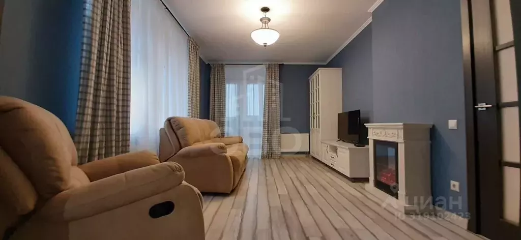 2-к кв. Санкт-Петербург наб. Реки Смоленки, 3к2 (75.5 м) - Фото 0