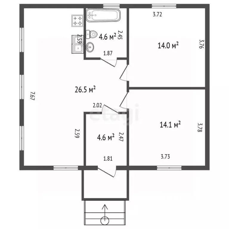 Дом в Санкт-Петербург, Санкт-Петербург, Зеленогорск ул. Ландышевая, 20 ... - Фото 2
