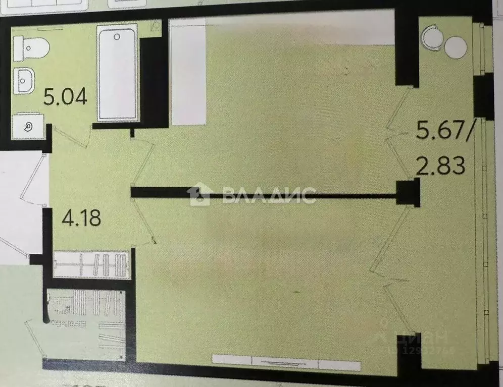 2-к кв. Пензенская область, Пенза ул. Глазунова, 10 (42.0 м) - Фото 2