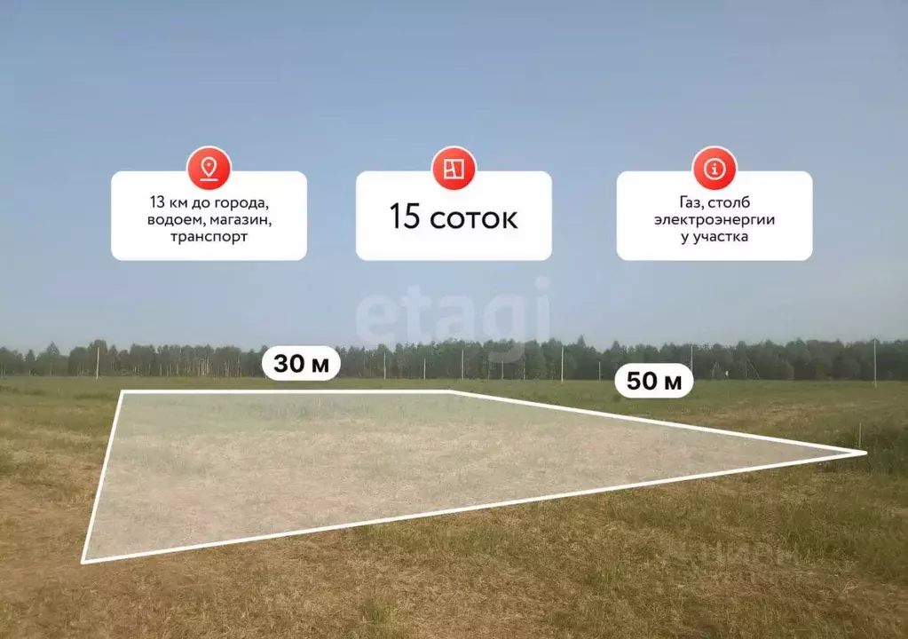 Участок в Костромская область, Кострома  (15.14 сот.) - Фото 1