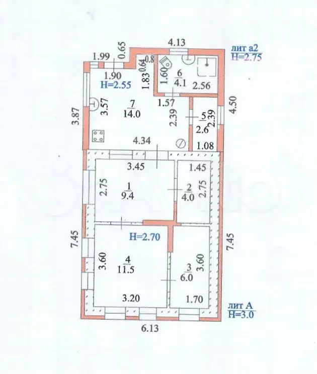Дом 90 м на участке 5,9 сот. - Фото 0
